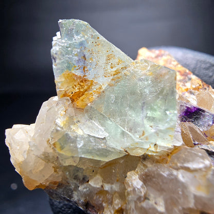 Cubes de fluorite très clairs niveau vert Omehane, collection Namibie 41*31*30mm