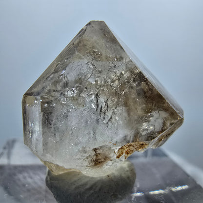 Enhydro Phantom Smoky Quartz Scepter, 1x Bubble Goboboseb, Namibia 17*17*11mm 