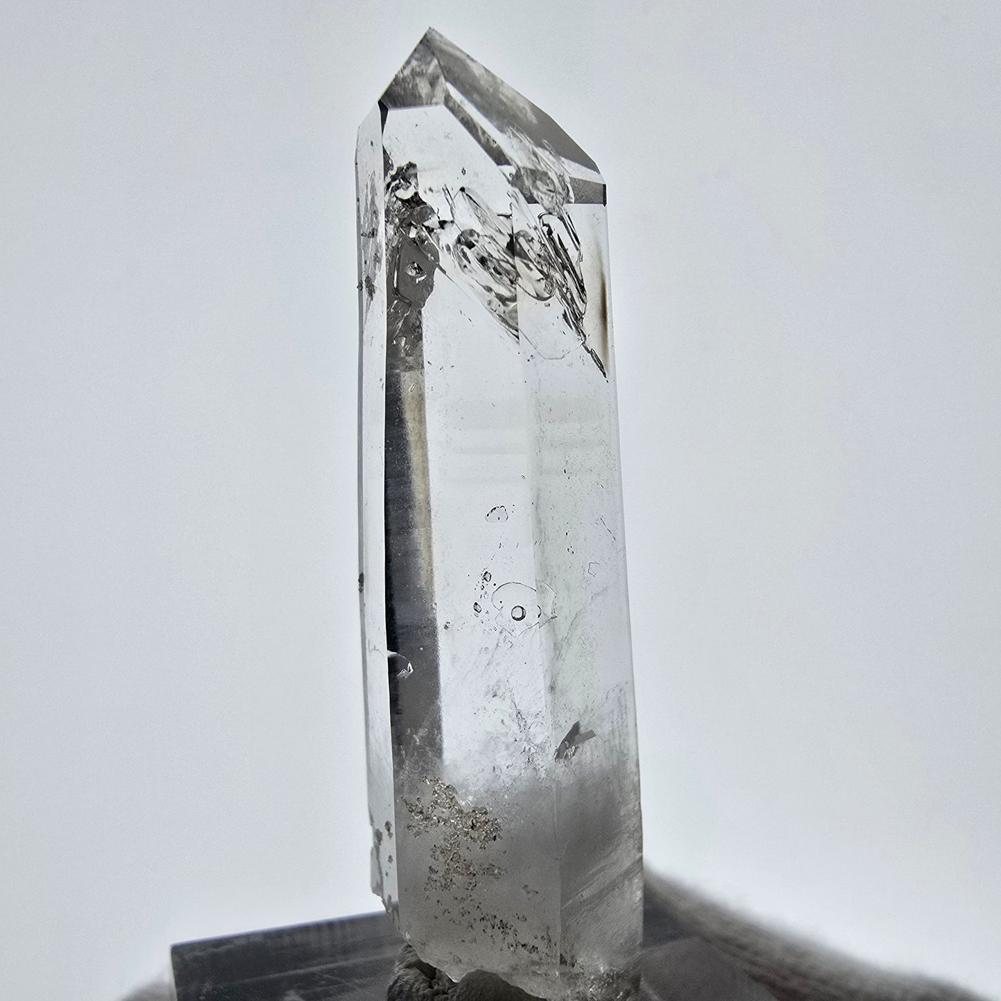Lemurian Phantom Smoky Quartz Scepter Valentine Pocket, Namibia 46*13*11mm 