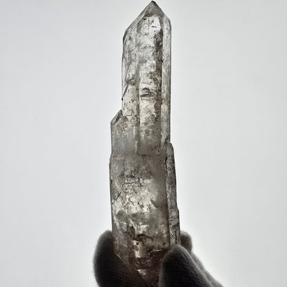 Squelette Fantôme Quartz Fumé DT Sceptre Valentine Pocket Goboboseb Namibie 103*24*18mm 