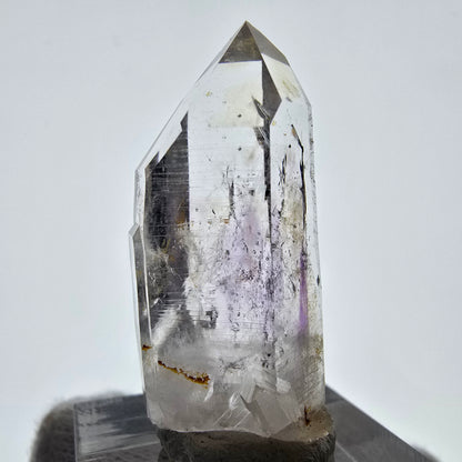 Sceptre d'améthyste lémurienne Enhydro, 1x Pochette Saint-Valentin à bulles, Namibie 36 x 17 x 15 mm 