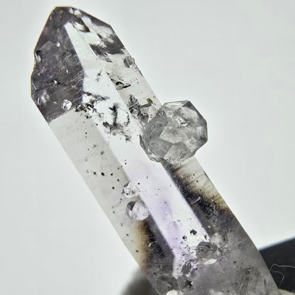 Phantom Amethyst with Analcim, Hematite Streep Mine, Goboboseb, Namibia 33*11*8mm 