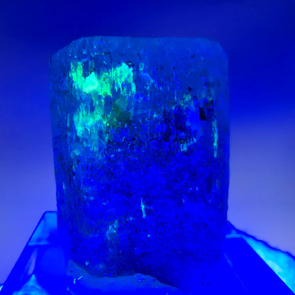 Seltener Aquamarin X mit Schörl Turmalin Erongo, Namibia 25*21*17mm