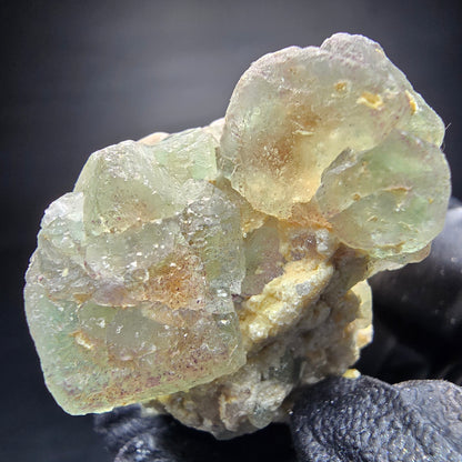 Cube de fluorite fantôme, Collection Schörl Tourmaline Stage Erongo namibie 45*34*29mm