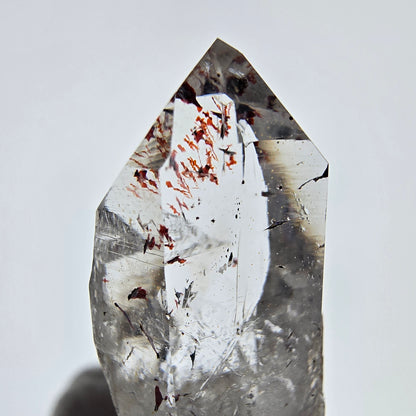 Quartz fumé Harlequin Phantom, mine Point Streep, Goboboseb, Namibie, 44 x 17 x 12 mm 