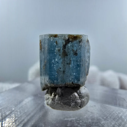 Cristal d'aigue-marine rare X Erongo, Namibie 11*9*8mm 
