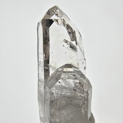 Sceptre DT en quartz fumé squelette Enhydro, 2x Bubble Valentine Pocket, Namibie 58 x 17 x 15 mm 