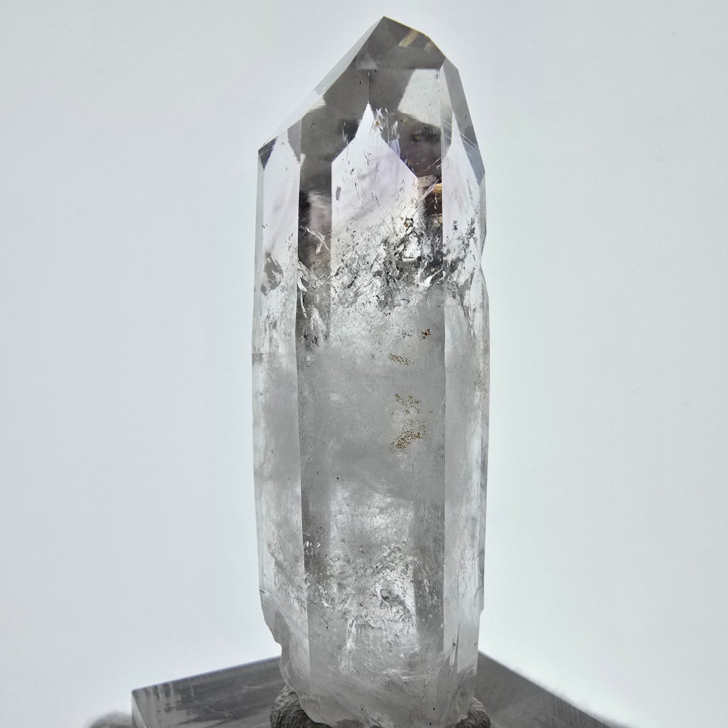 Mine d'améthyste fantôme lémurienne de Point Streep, Goboboseb, Namibie, 50 x 17 x 14 mm 