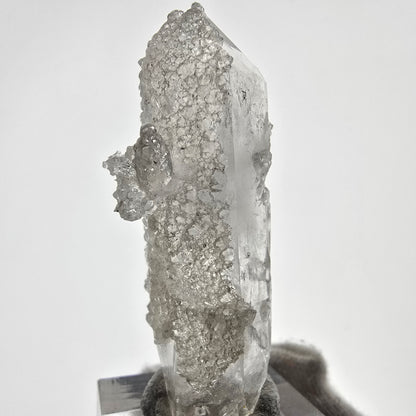 Phantom Smoky Quartz Point with Analcime Streep Mine, Goboboseb, Namibia 55*22*21mm 