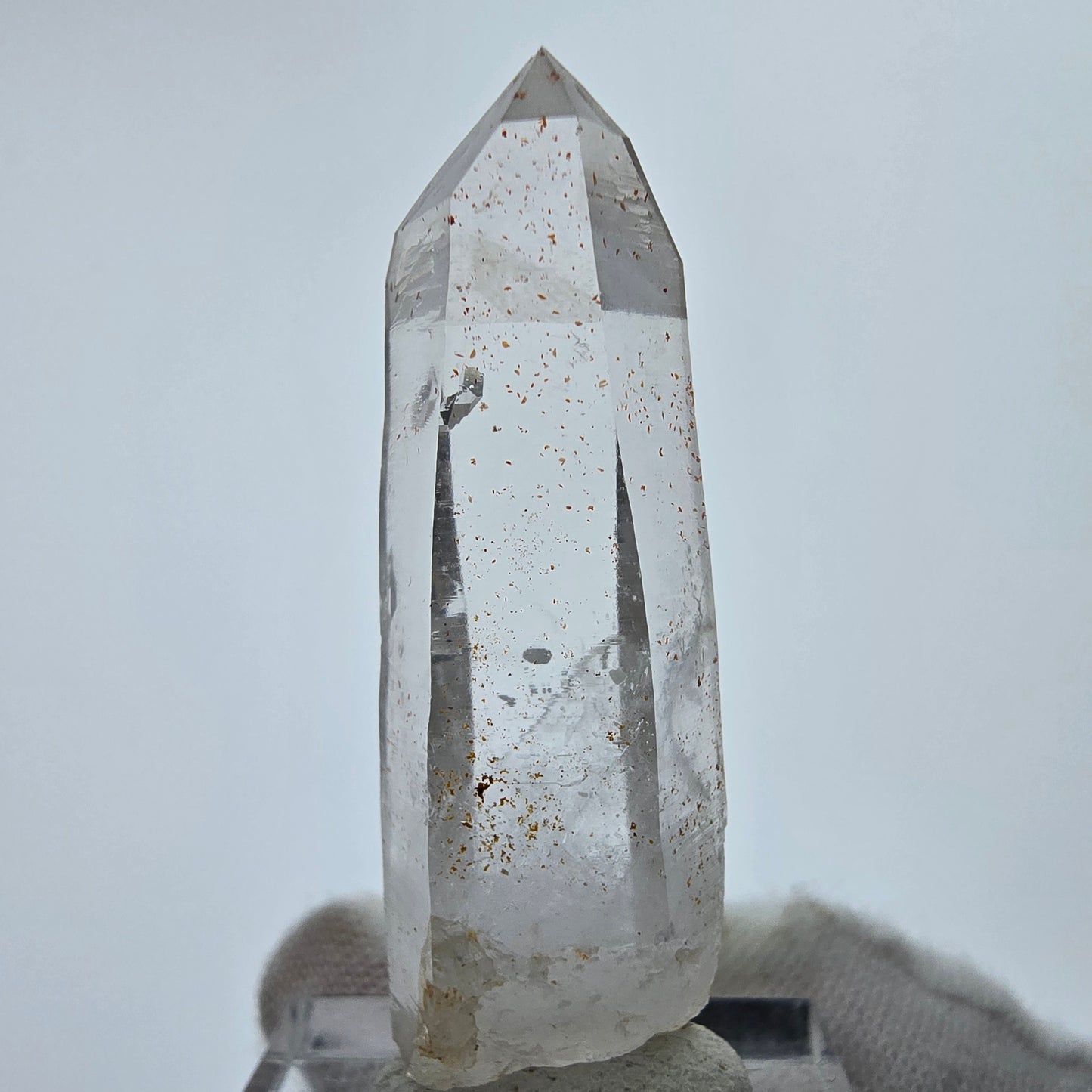 Enhydro Phantom Rauchquarz Spitze 1x Blase Goboboseb, Namibia 44*14*12mm