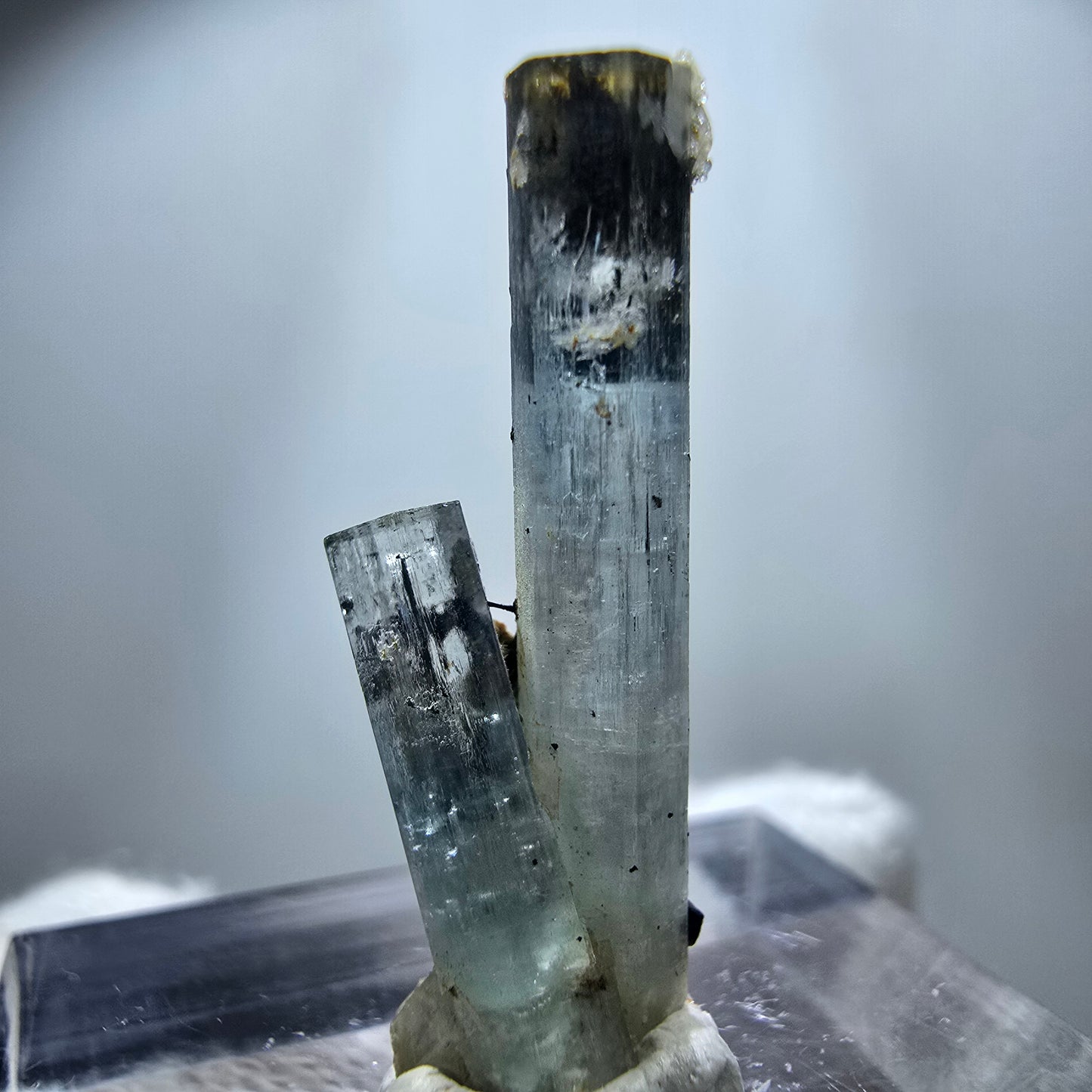 Klare Aquamarin XX Stufe, blau Erongo, Namibia 25*9*7mm