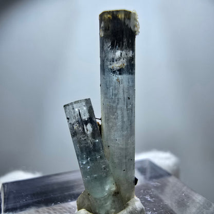 Klare Aquamarin XX Stufe, blau Erongo, Namibia 25*9*7mm