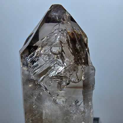 Enhydro Phantom Smoky Quartz Scepter, 2x Bubble Goboboseb, Namibia 40*18*11mm 