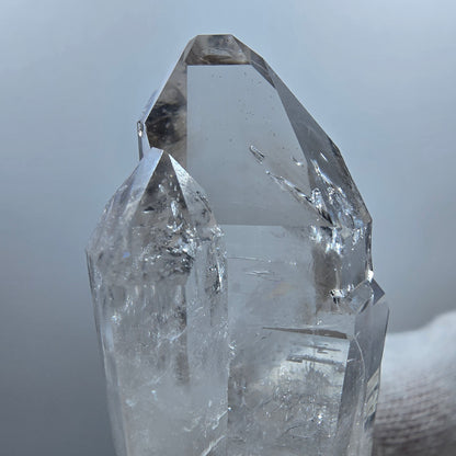 Lemurian Phantom Smoky Quartz DT Scepter Stage Valentine Pocket Goboboseb Namibie 55*24*21mm 