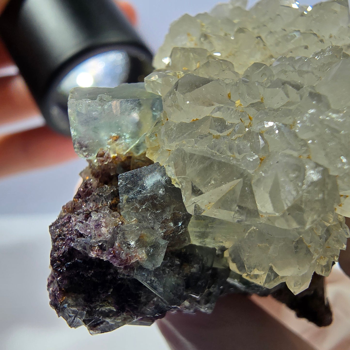 Rare Phantom Fluorite Cube, Quartz Specimen Green Okorusu, Namibia 48*38*32mm 