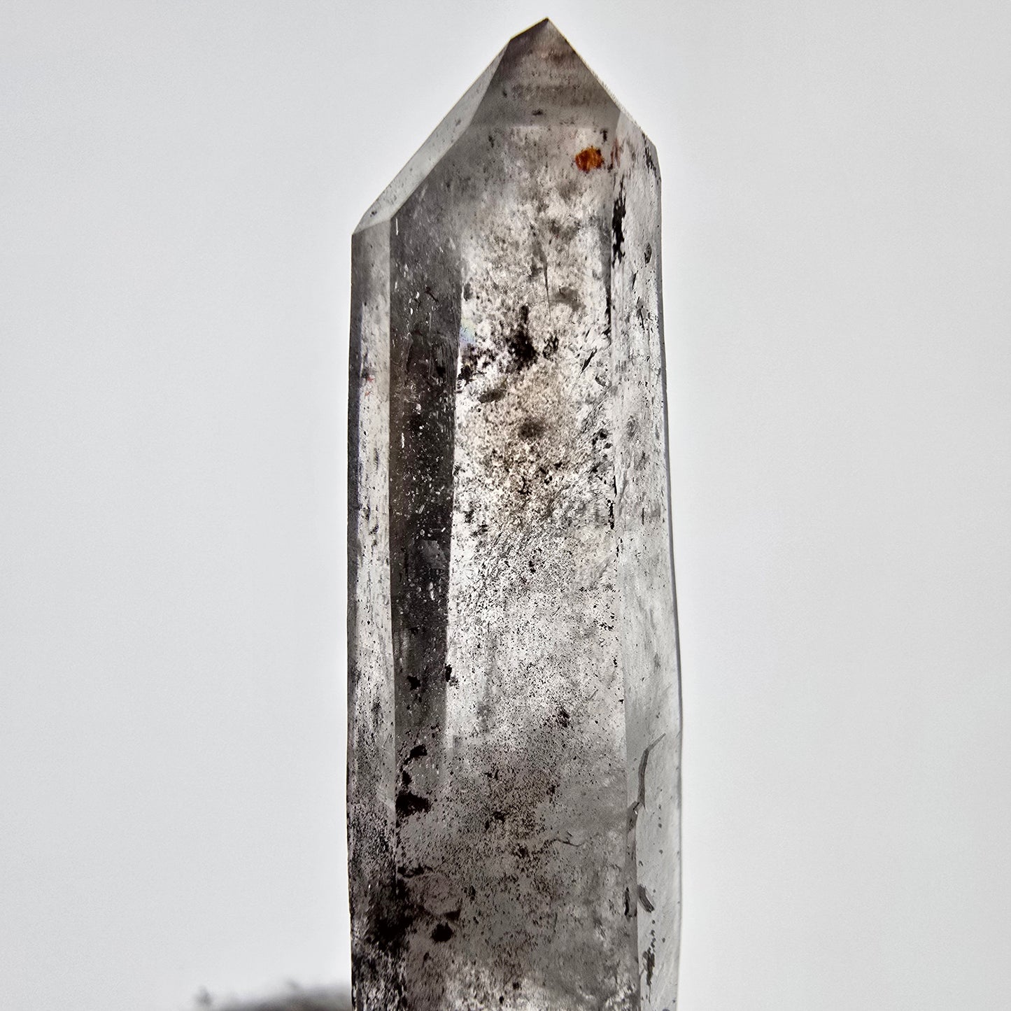 Skeleton Phantom Smoky Quartz DT Scepter Valentine Pocket, Namibia 53*13*9mm 