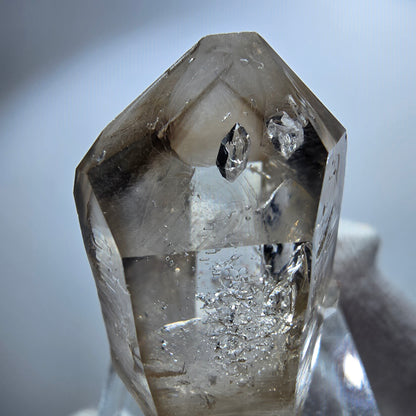 Clear Phantom Smoky Quartz Scepter Point Goboboseb, Namibia 36*21*19mm 
