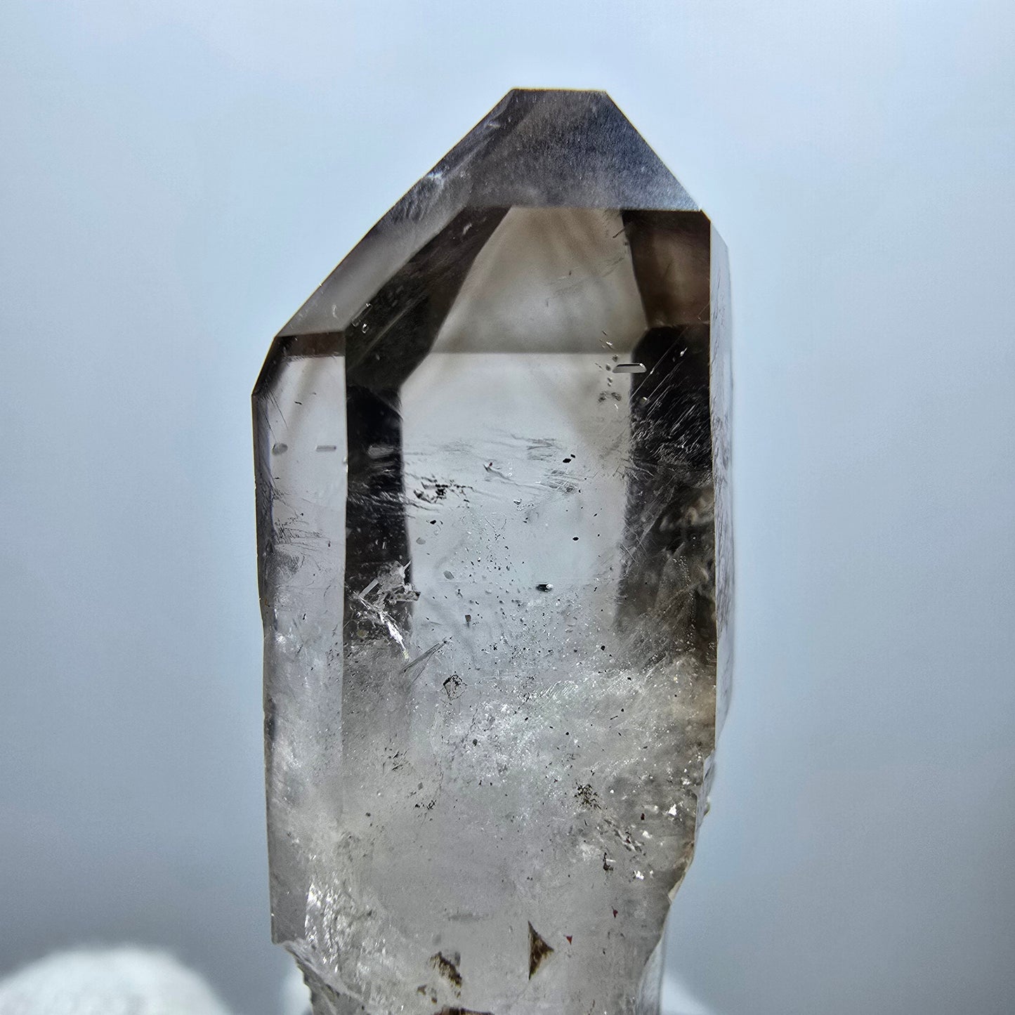 Clear Phantom Smoky Quartz Scepter Point Goboboseb, Namibia 37*13*10mm 