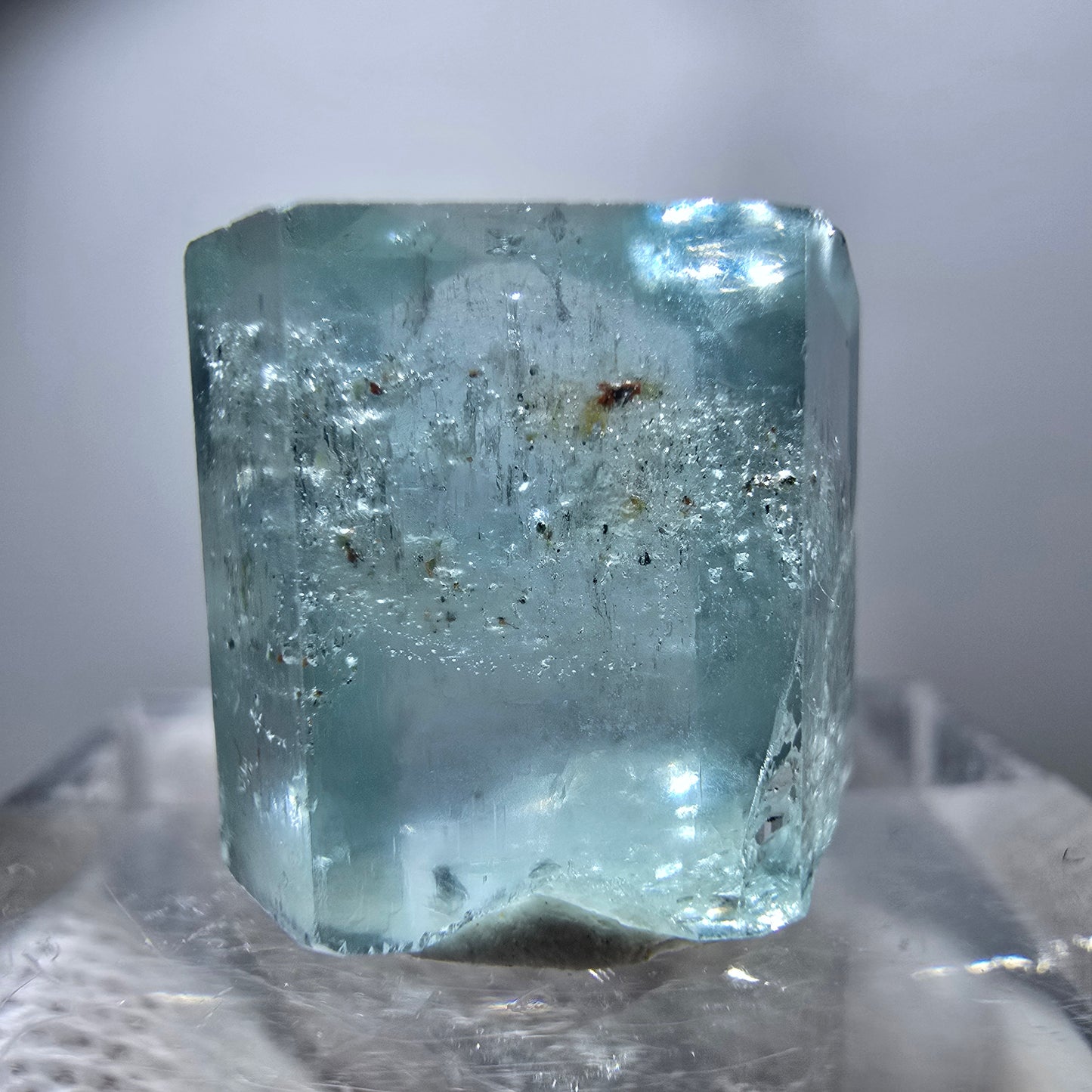 Klarer Aquamarin X Kristall, blau Erongo, Namibia 14*13*11mm