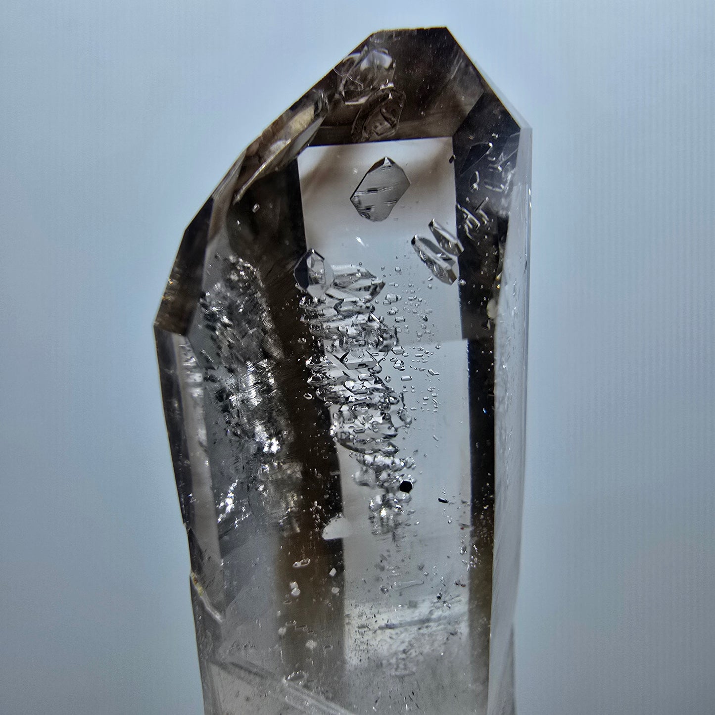 Clear Phantom Smoky Quartz DT Scepter Point Goboboseb, Namibia 52*19*11mm 