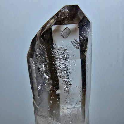 Clear Phantom Smoky Quartz DT Scepter Point Goboboseb, Namibia 52*19*11mm 