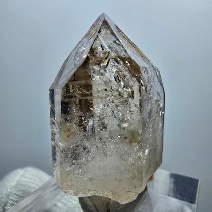 Enhydro Phantom Smoky Quartz Scepter, 1x Bubble Goboboseb, Namibia 33*22*14mm 