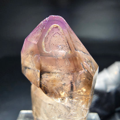 Klare Phantom Amethyst Zepter Spitze Goboboseb Namibia 33*17*14mm Sammlung
