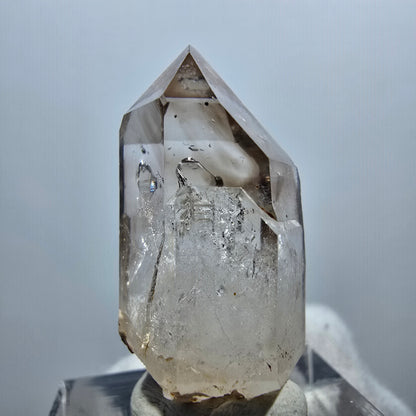 Clear Phantom Smoky Quartz Scepter Point Goboboseb, Namibia 30*15*16mm 