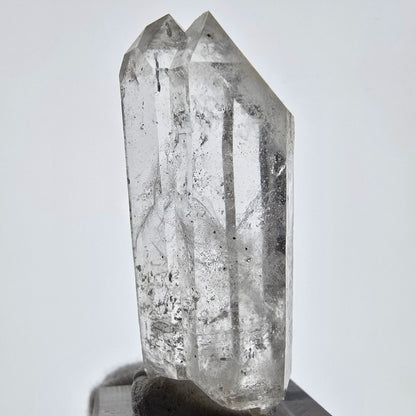 Sceptre DT en quartz fumé squelette Enhydro, 1x pochette Saint-Valentin à bulles, Namibie 50 x 20 x 14 mm 