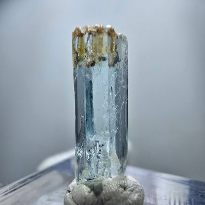 Klarer Aquamarin X Kristall, blau Erongo, Namibia 19*7*4mm