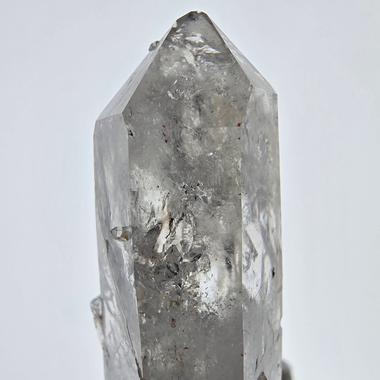 Skeleton Phantom Smoky Quartz Scepter Valentine Pocket, Namibia 51*18*17mm 