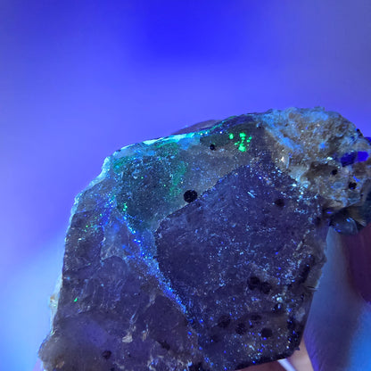 Cube de fluorite fantôme, quartz fumé et hyalite, spécimen d'Erongo, Namibie, 61 x 46 x 37 mm 