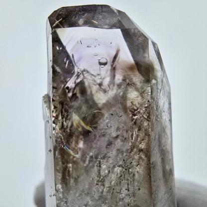 Cristal d'améthyste fantôme Enhydro 1x Bubble Goboboseb Namibie 38*20*17mm Collection 