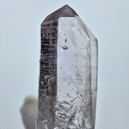 Cristal d'améthyste fantôme Enhydro 2x Bubble Goboboseb, Namibie 36*12*8mm Collection 