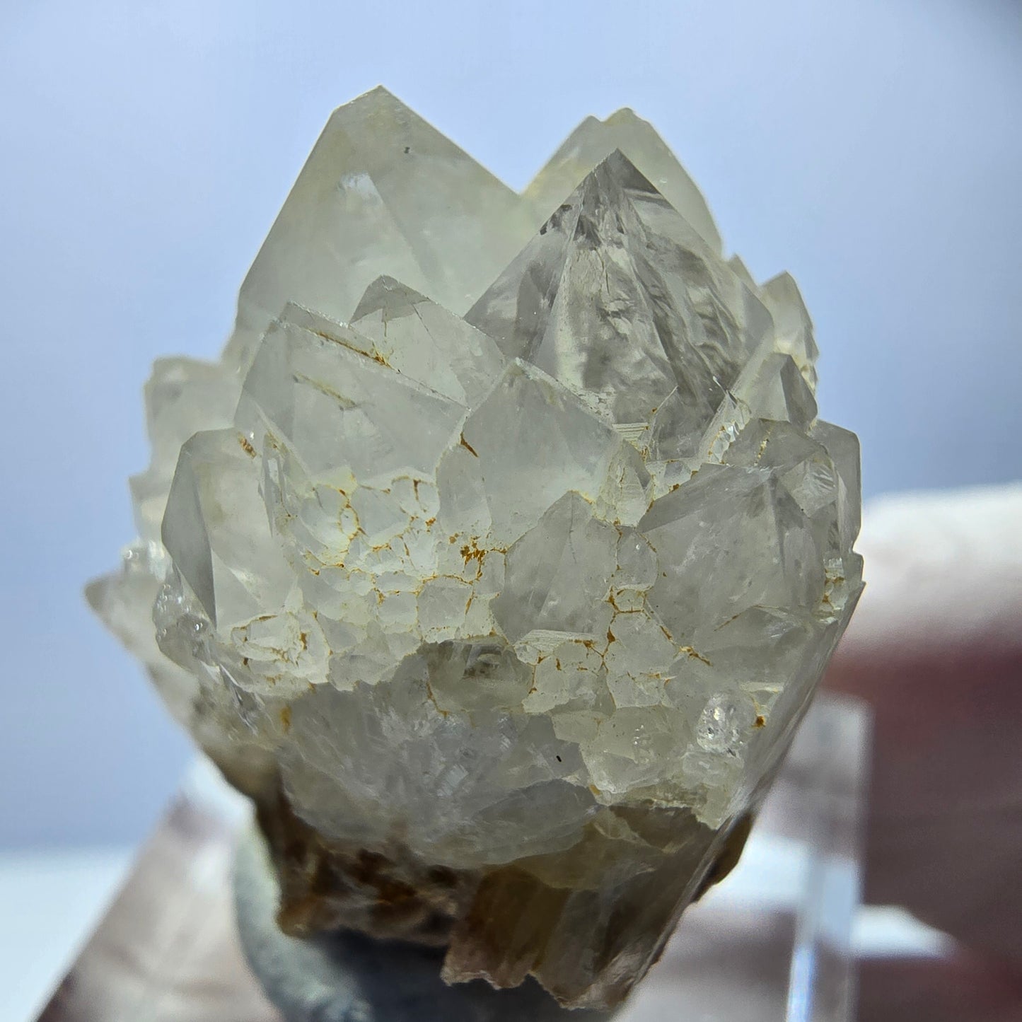 Spécimen rare de cristal de quartz Okorusu, Namibie 31*28*22mm 