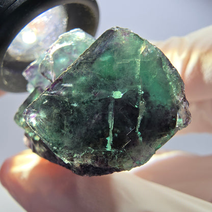 Rare Fluorite Cube Specimen, green purple Okorusu, Namibia 32*27*26mm 