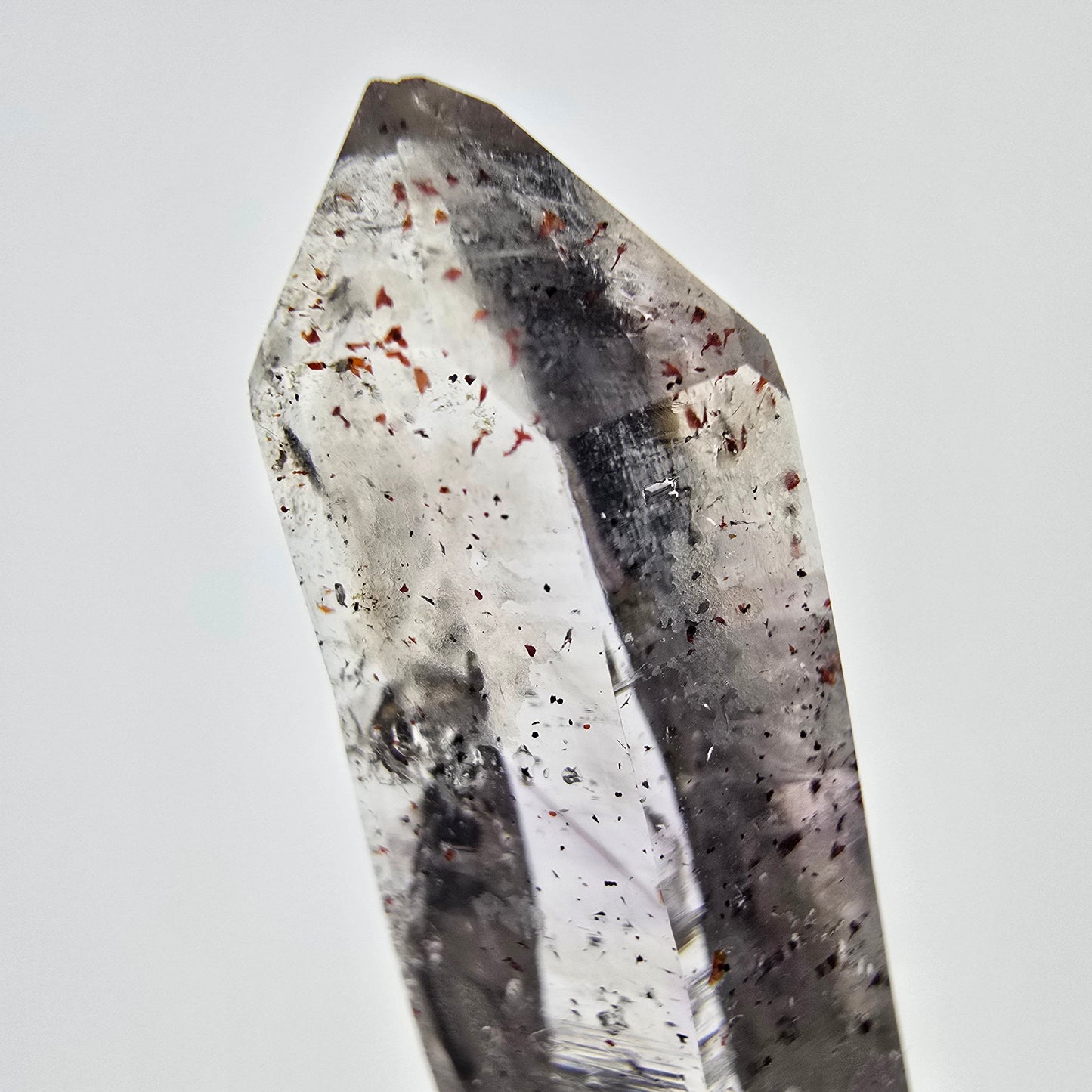 Harlequin Phantom Amethyst DT Scepter Tip Valentine Pocket, Namibia 51*14*10mm 