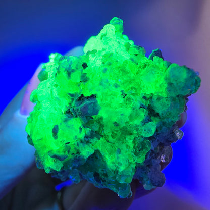 Quartz fumé squelette fantôme, spécimen d'hyalite, Erongo, Namibie, 105 x 42 x 31 mm 