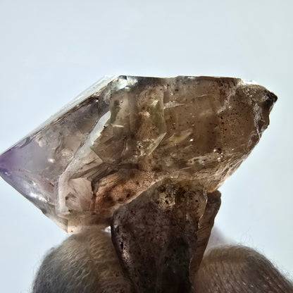 Rare spécimen de sceptre d'améthyste fantôme, Brandberg, Namibie, 48 x 47 x 35 mm 