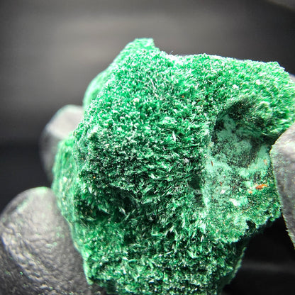Spécimen rare de malachite, Kaokoveld vert, collection minérale namibie 24*22*16mm