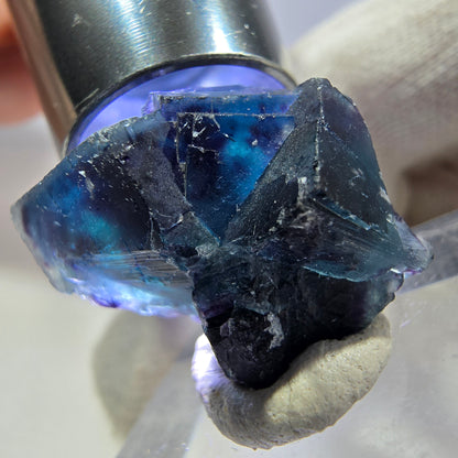 Phantom Fluorit Würfel Stufe, zonal - Neuer Fund! Okorusu, Namibia 27*20*14mm