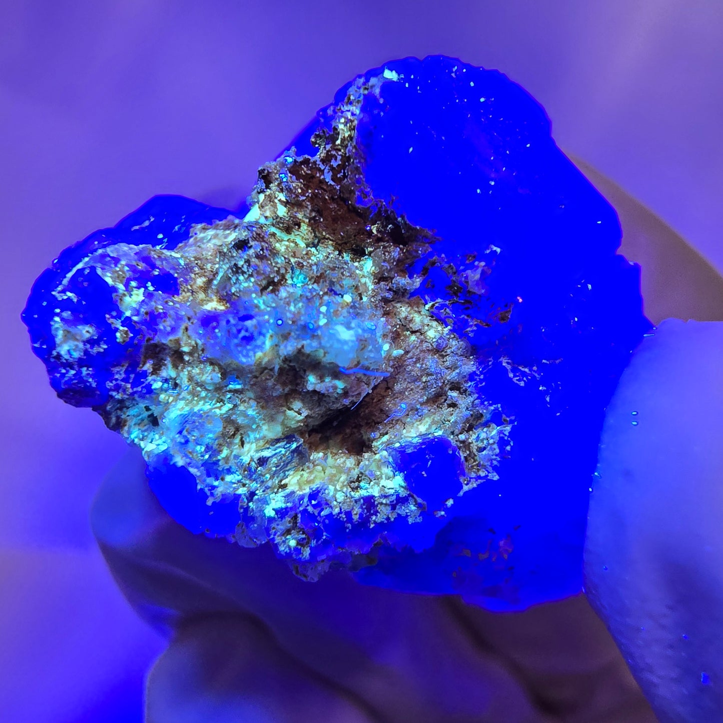 Seltene Phantom Fluorit Würfel Stufe, grün Okorusu, Namibia 25*23*22mm