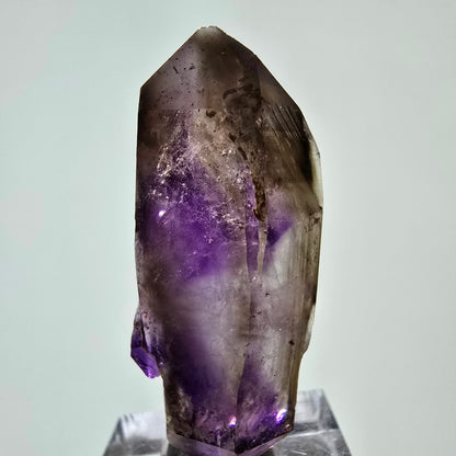 Améthyste fantôme rare DT Scepter Point Brandberg, Namibie 48 x 21 x 15 mm 