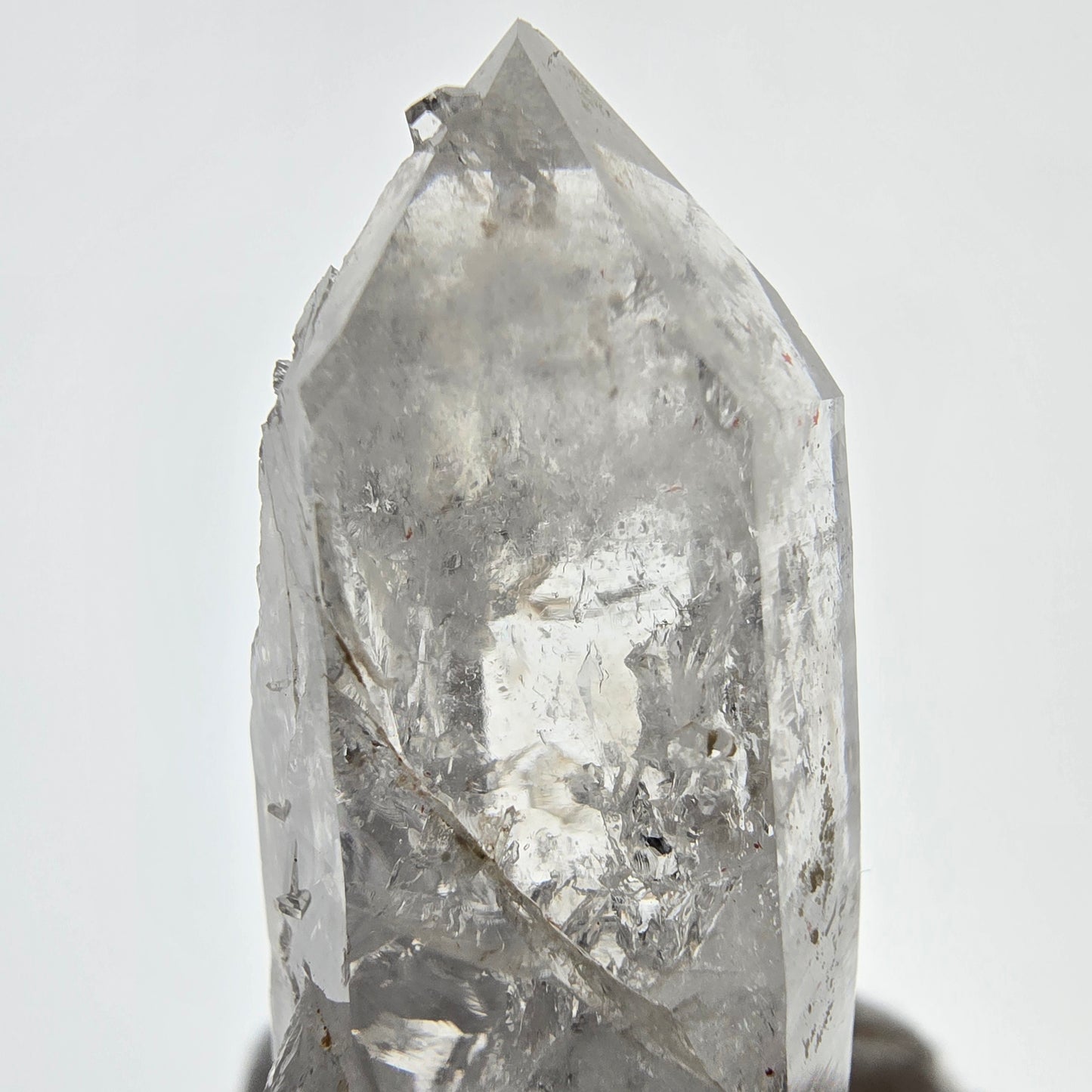 Skeleton Phantom Smoky Quartz Scepter Valentine Pocket, Namibia 51*18*17mm 