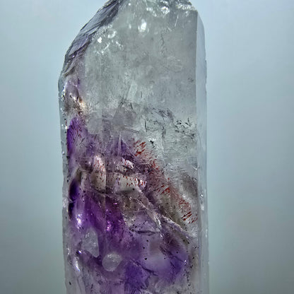 Harlekin Phantom Amethyst Doppelender Streep Mine Goboboseb Namibia 78*29*22mm
