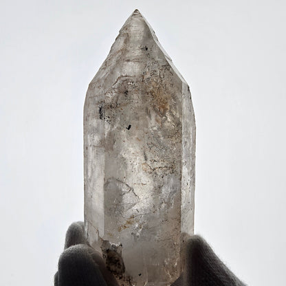 Skeleton Phantom Smoky Quartz DT Scepter, UV Calcite Valentine Pocket, Namibia 95*40*33mm 