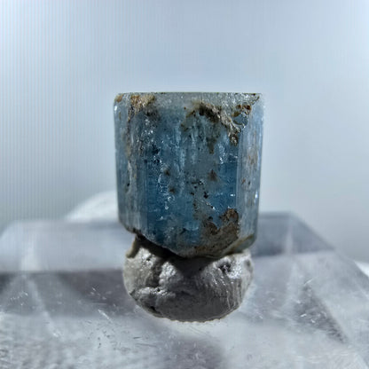 Cristal d'aigue-marine rare X Erongo, Namibie 11*9*8mm 