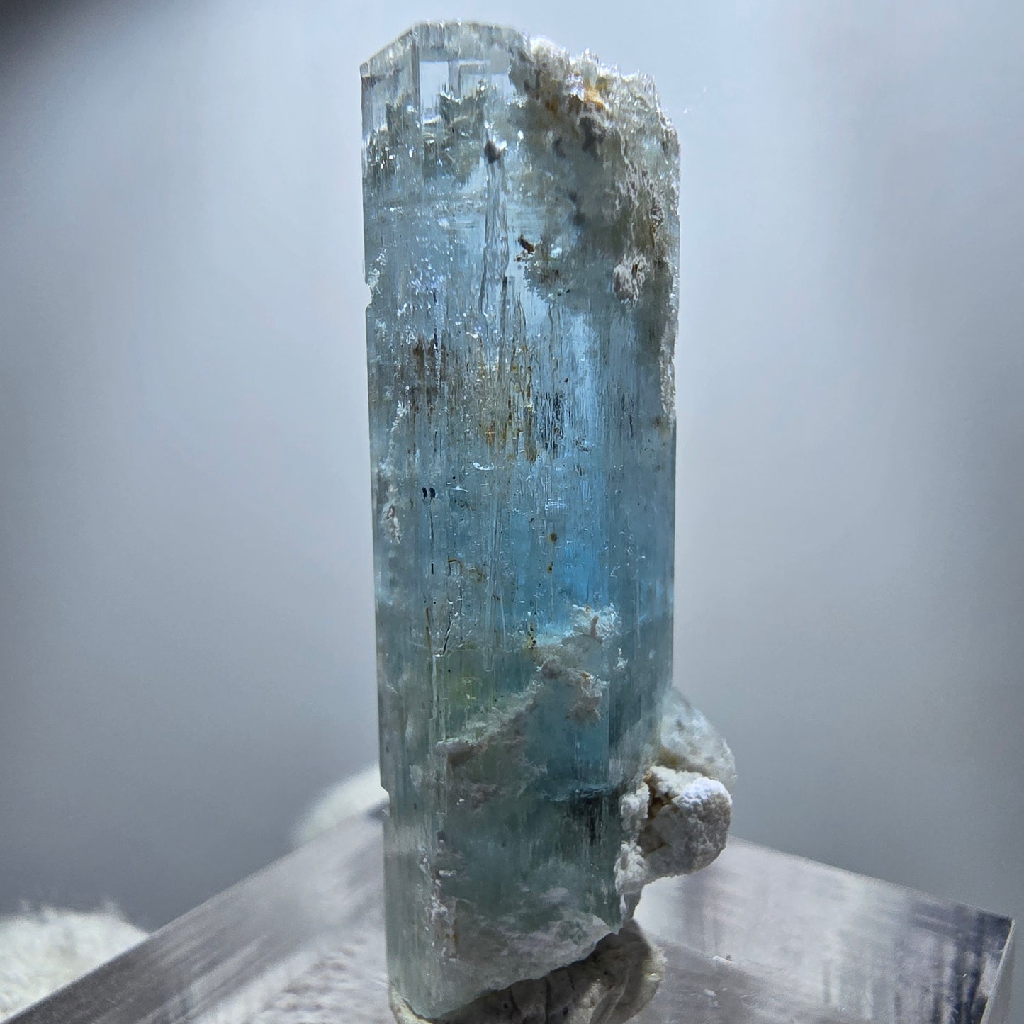 Seltener Aquamarin X Kristall, blau Erongo, Namibia 32*12*10mm