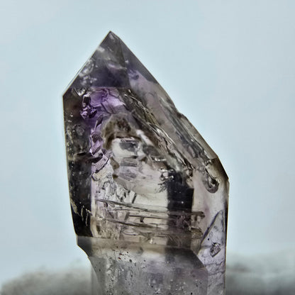 Sceptre d'améthyste fantôme Enhydro 2x Bubble Goboboseb, Namibie 38*20*16mm Collection 