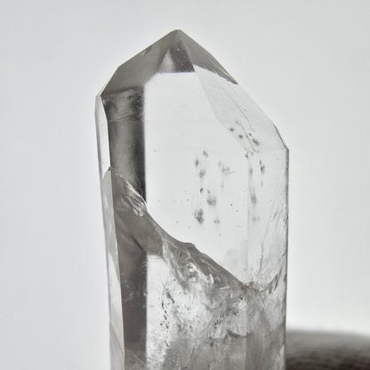 Phantom Smoky Quartz DT Scepter Valentine Pocket Gobo. Namibia 47*17*19mm 
